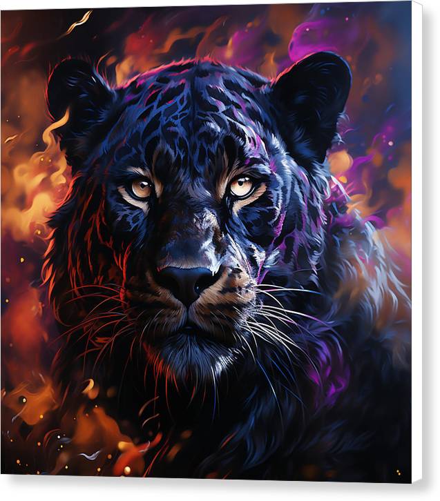 Luminous Stealth - Canvas Print