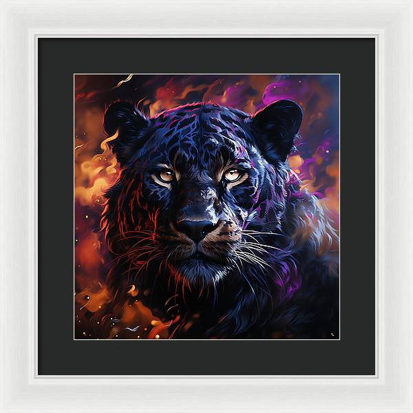 Luminous Stealth - Framed Print