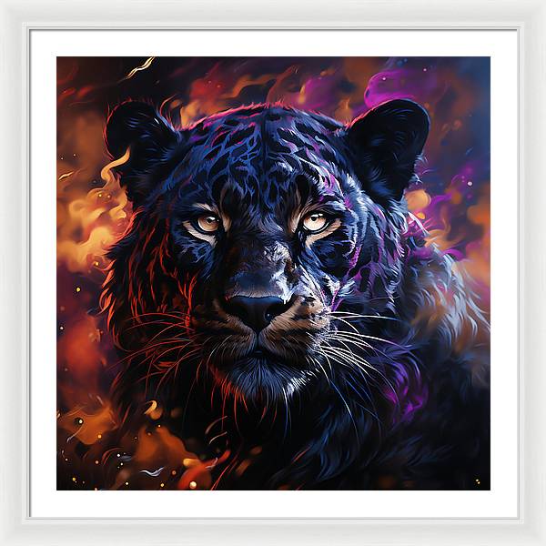 Luminous Stealth - Framed Print