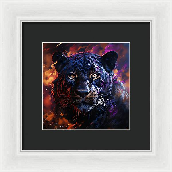 Luminous Stealth - Framed Print