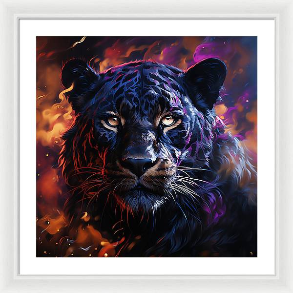 Luminous Stealth - Framed Print