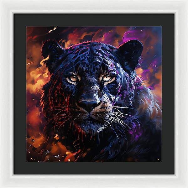 Luminous Stealth - Framed Print