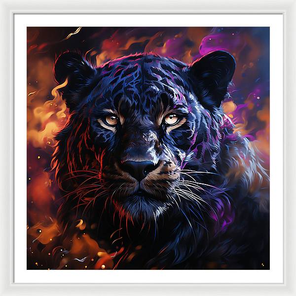 Luminous Stealth - Framed Print