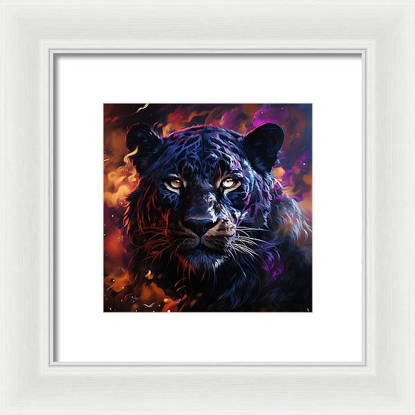 Luminous Stealth - Framed Print