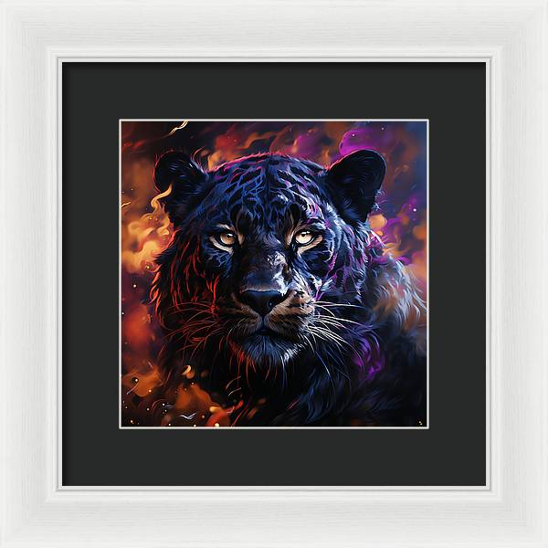 Luminous Stealth - Framed Print