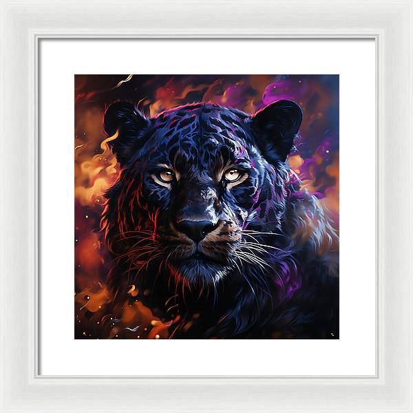 Luminous Stealth - Framed Print