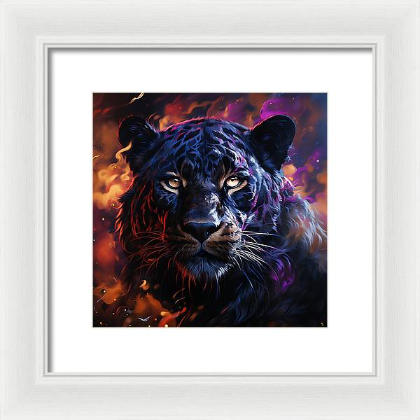 Luminous Stealth - Framed Print