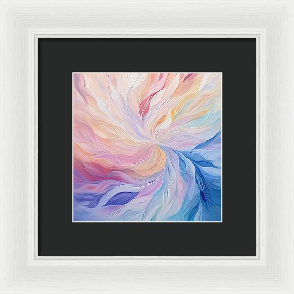 Serenitys Swirl - Framed Print