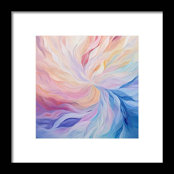 Serenitys Swirl - Framed Print