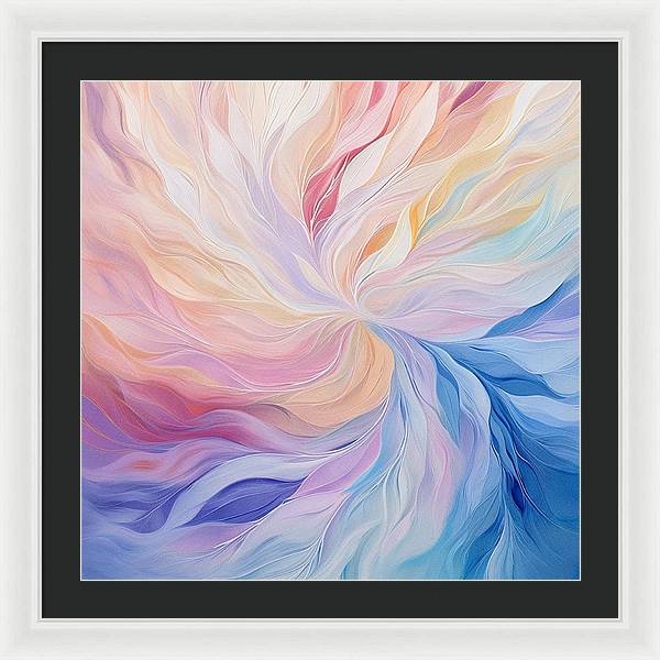 Serenitys Swirl - Framed Print