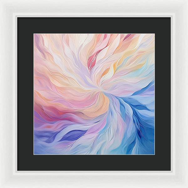 Serenitys Swirl - Framed Print