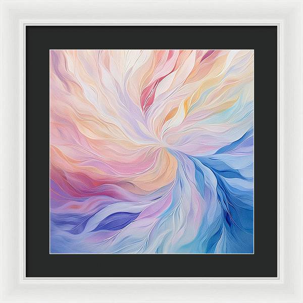 Serenitys Swirl - Framed Print