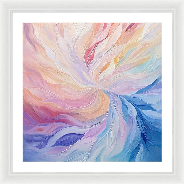 Serenitys Swirl - Framed Print