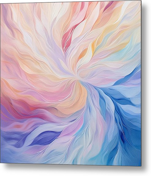 Serenitys Swirl - Metal Print