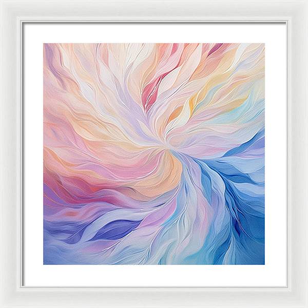 Serenitys Swirl - Framed Print