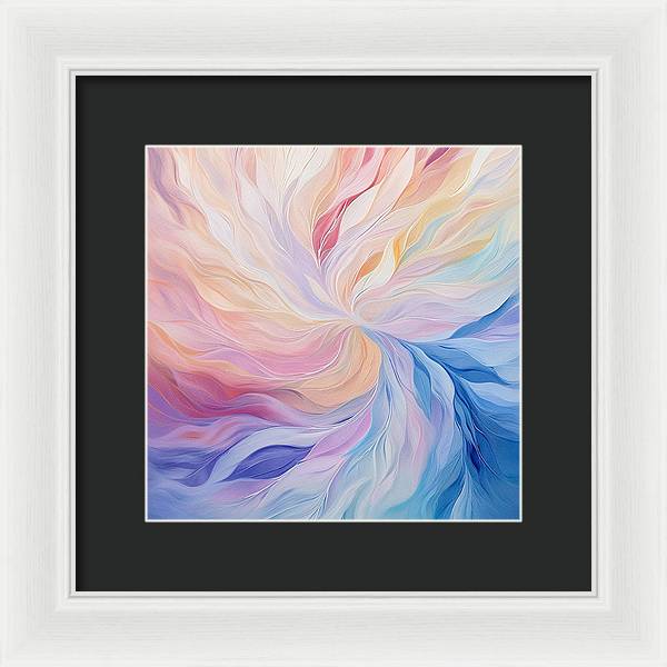 Serenitys Swirl - Framed Print