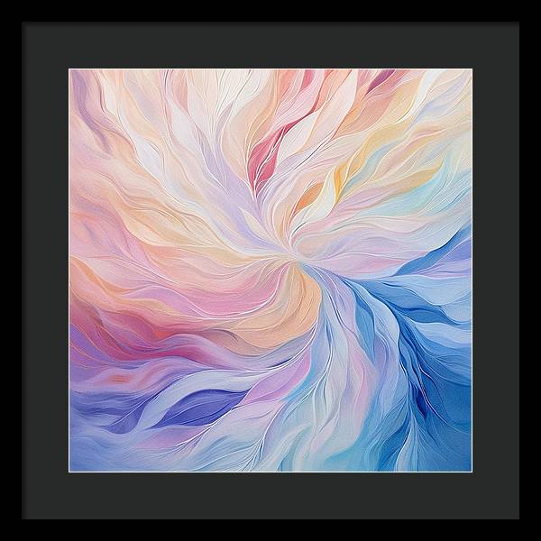 Serenitys Swirl - Framed Print