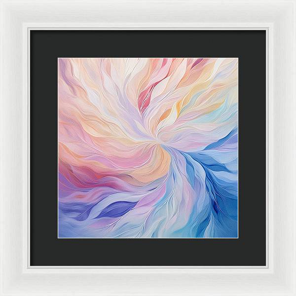 Serenitys Swirl - Framed Print