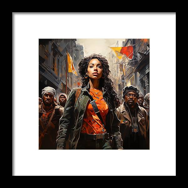 The Movement - Framed Print