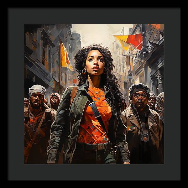 The Movement - Framed Print