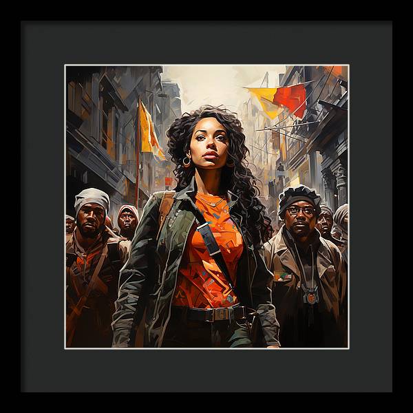 The Movement - Framed Print