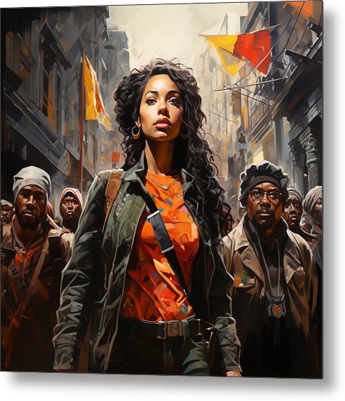 The Movement - Metal Print