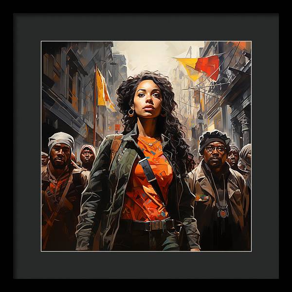 The Movement - Framed Print