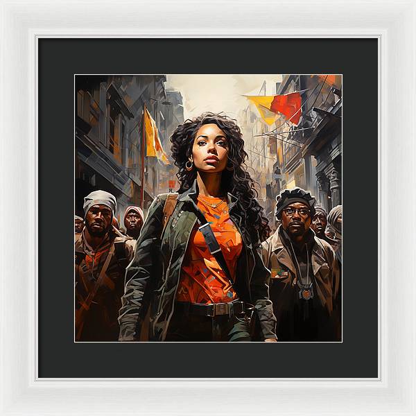 The Movement - Framed Print