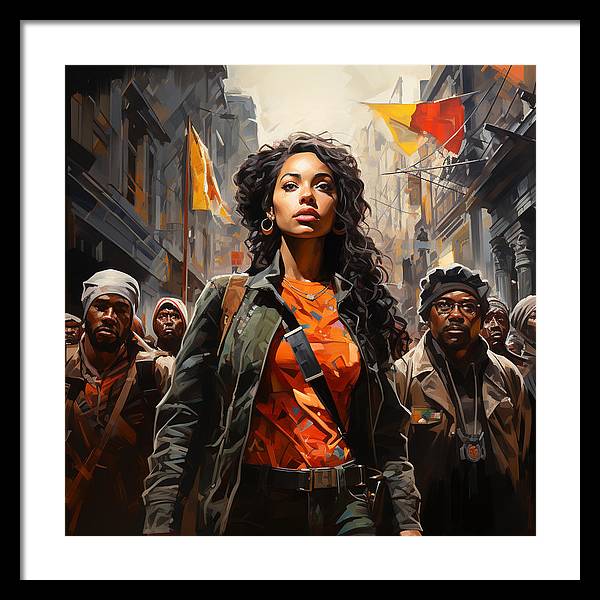 The Movement - Framed Print