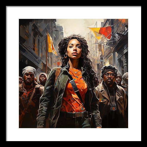 The Movement - Framed Print