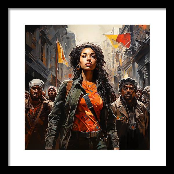 The Movement - Framed Print