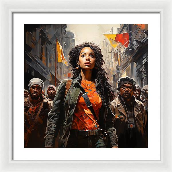 The Movement - Framed Print