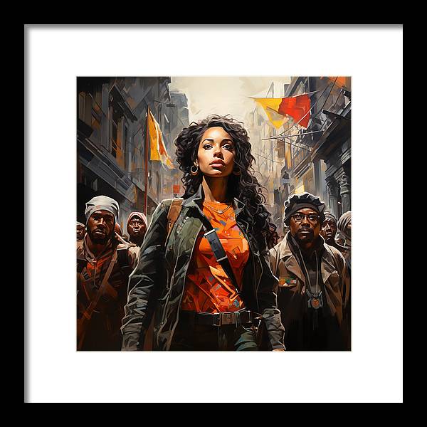 The Movement - Framed Print