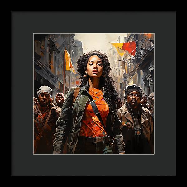 The Movement - Framed Print