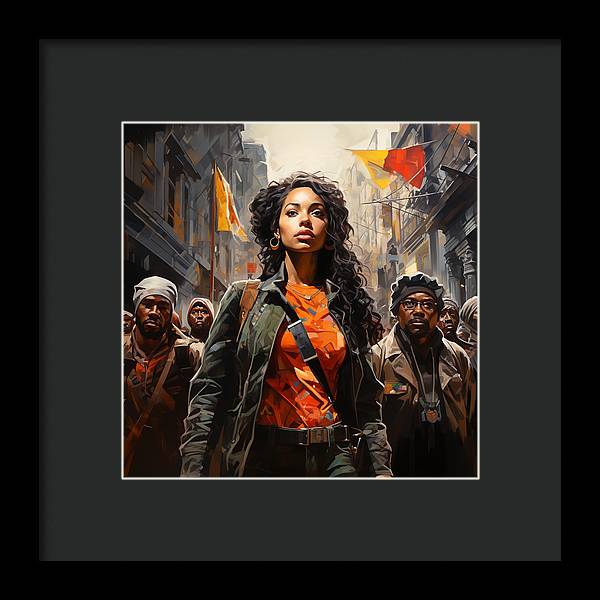 The Movement - Framed Print